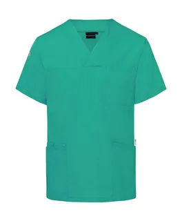 Karlowsky Heren Essential tuniek met korte mouwen in Emerald Green, voorkant