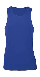 B&C Inspire men's tank top in Cobalt Blue, voorkant