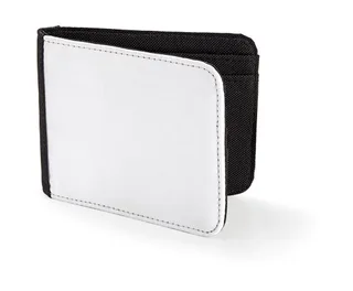 Bagbase Sublimation Wallet in Black, voorkant