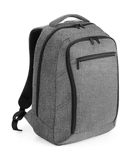 Quadra Business laptop backpack in Grey Marl, voorkant