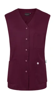 Karlowsky Women's Essential sleeveless tunic in Aubergine, voorkant