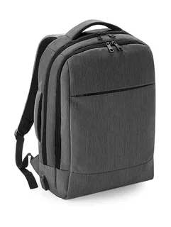 Quadra Q-Tech Charge convertible backpack in Granite Marl, voorkant