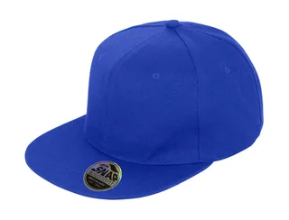 Result Headwear Bronx snapback met platte klep in Sapphire, voorkant