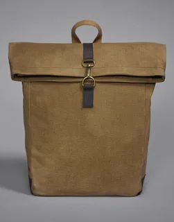 Quadra Heritage rugzak van gewaxt canvas – foto 6
