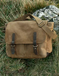Quadra Heritage Waxed Canvas Messenger – foto 4