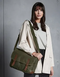 Quadra Heritage Waxed Canvas Messenger – foto 5