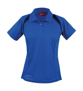 Spiro Lady Spiro Team Spirit Polo in Royal/Navy, voorkant