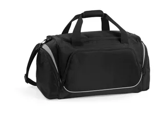 Quadra Pro Team holdall in Black/Grey, voorkant