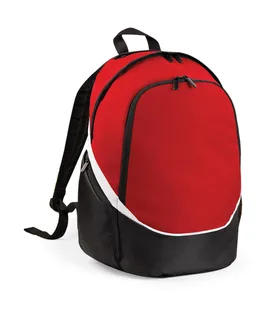Quadra Pro Team rugzak in Classic Red/Black/White, voorkant