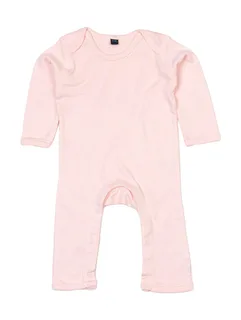 Babybugz Baby Rompasuit in Powder Pink, voorkant