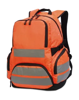 Shugon London hi-vis rugzak in Hi-Vis Orange, voorkant