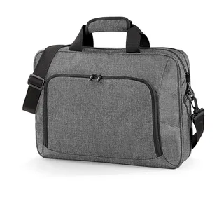 Quadra Executive Digital Office bag in Grey Marl, voorkant