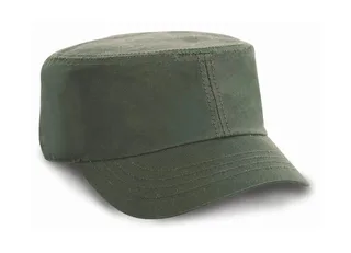 Result Headwear Urban Trooper lichtgewicht pet in Olive Mash, voorkant