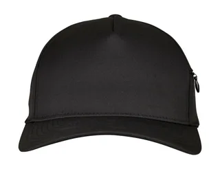 Flexfit 110 pet met zakje in Black, voorkant