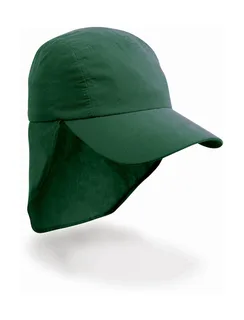 Result Headwear Kinder legionairspet in Bottle Green, voorkant