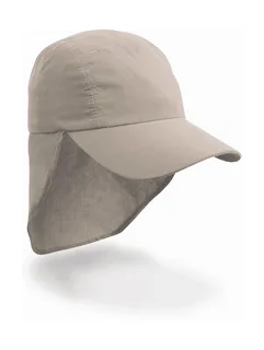 Result Headwear Kinder legionairspet in Desert Khaki, voorkant