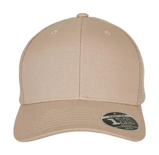 Flexfit 110 Flexfit ripstop meshpet in Khaki, voorkant