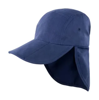 Result Headwear Opvouwbare legionairspet in Navy, voorkant