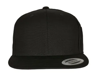 Flexfit Snapback met pennenhouder in Black, voorkant