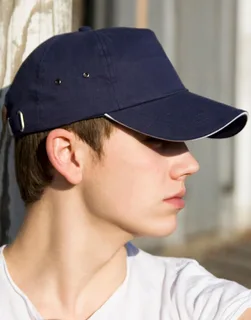 Result Headwear Pluche pet met sandwichklep – foto 2