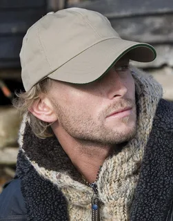 Result Headwear Zware katoenen drill-pet – foto 1