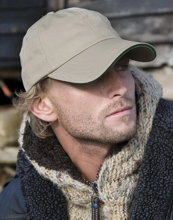 Result Headwear Zware katoenen drill-pet