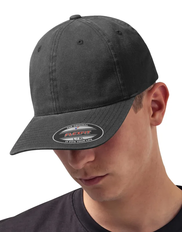 Flexfit gewassen katoenen dad cap