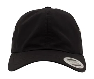 Flexfit Water-repellent low-profile cap in Black, voorkant