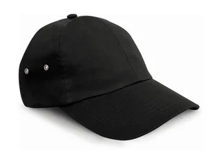 Result Headwear Pluche pet in Black, voorkant