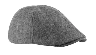 Beechfield Ivy flat cap in Grey, voorkant