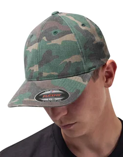 Flexfit Garment Washed Camo – foto 1