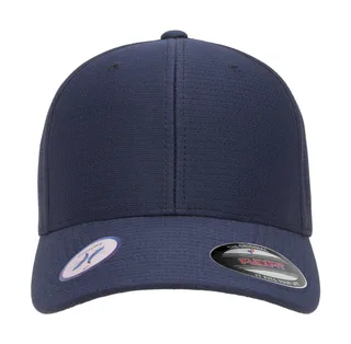 Flexfit Cool and Dry Calocks tricotpet in Navy, voorkant
