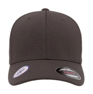 Flexfit Cool and Dry sports cap in Grey, voorkant