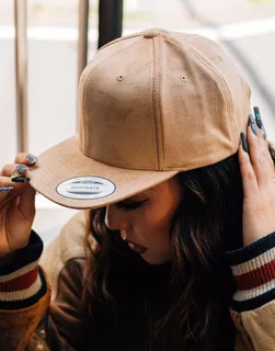 Flexfit Suede Leather Snapback – foto 2
