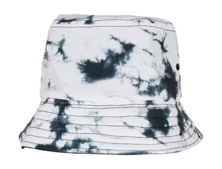 Flexfit Omkeerbare vissershoed met batikprint in Black, voorkant