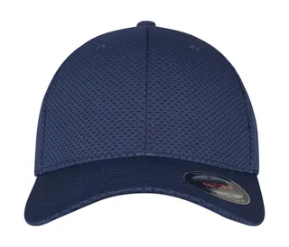 Flexfit 3D Hexagon jerseypet in Navy, voorkant