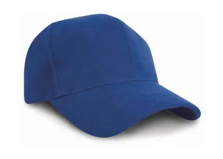 Result Headwear Pro-Style zware katoenen pet in Royal, voorkant