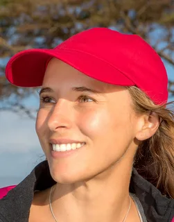 Result Headwear Low-profile pet van geborsteld katoen – foto 1