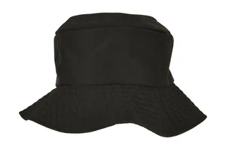 Flexfit Vissershoed met elastische sluiting in Black, voorkant