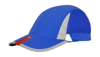 Result Headwear Spiro sportpet in Royal/White, voorkant