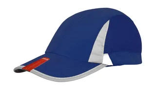Result Headwear Spiro sportpet in Navy/White, voorkant