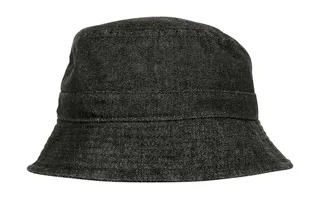 Flexfit Denim vissershoed in Black/Grey, voorkant