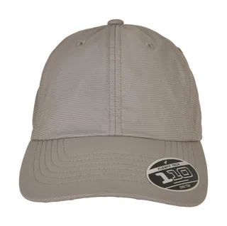 Flexfit 110 Flexfit opvouwbare Alpha pet in Grey, voorkant