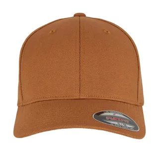 The Classics Yupoong YP Signature Cotton Canvas Spa in Brown, voorkant
