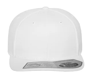 The Classics Yupoong Fitted Snapback in White, voorkant