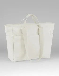 Bagbase Simplicity Tote in Beige, voorkant