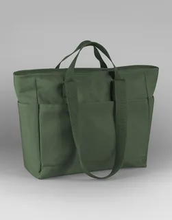 Bagbase Simplicity Tote in Pine Green, voorkant