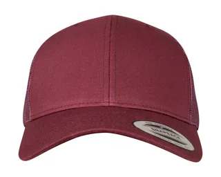 The Classics Yupoong Classic Trucker in Maroon, voorkant