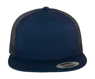The Classics Yupoong Classic Trucker in Navy, voorkant