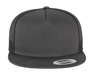 The Classics Yupoong Classic Trucker in Charcoal, voorkant